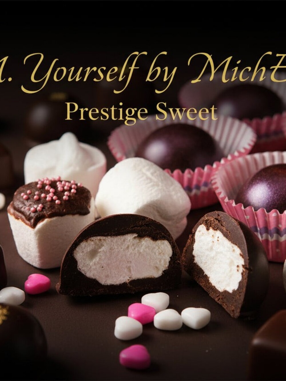 Homemade Deluxe Dark Chocolates Gift Box 🩷 M. Yourself By MichElle.com